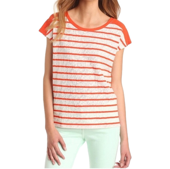 𝅺LUCKY brand seanna lace dolman top - Picture 1 of 5